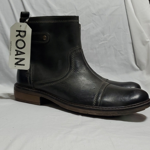 Roan by bed stu new with tags Staad ankle boots charcoal display picture 1